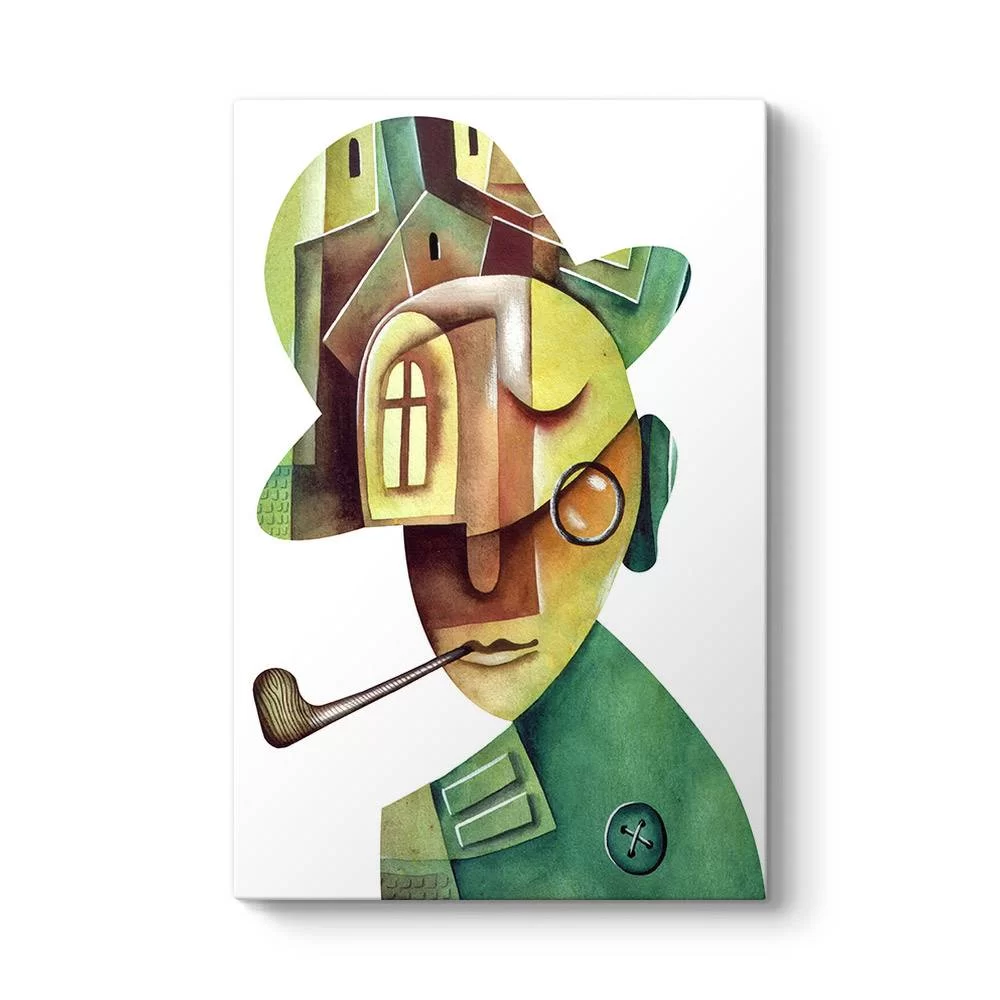 Cubist Face Tablo - Model 2